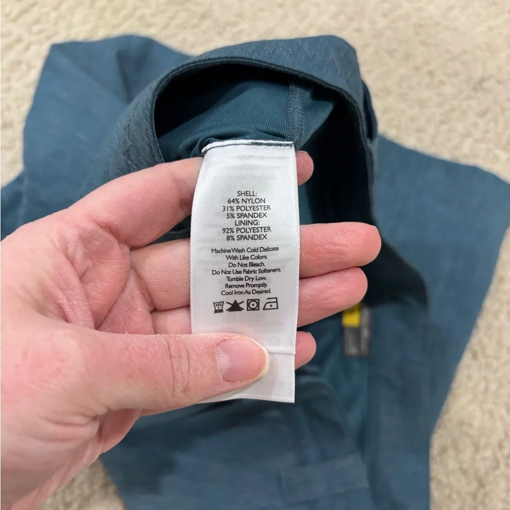 Eddie Bauer Women’s Travex Teal Horizon Skort Outdoor Casual Size 12